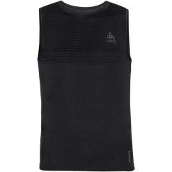 Koszulka tech. męska Odlo BL TOP crew neck singlet PERFORMANCE. Czarne bielizna termoaktywna męska Odlo, l, bez wzorów. Za 199.99 zł.