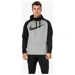 Nike Bluza Thrma Hd Swoosh Ess , szary, rozmiar L. Szare bluzy z kapturem męskie Nike, l, z materiału. W wyprzedaży za 199.99 zł.