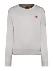 Geographical Norway Sweter w kolorze szarym rozmiar: M. Szare swetry klasyczne damskie Geographical Norway, m, bez kołnierzyka. Za 100.99 zł.