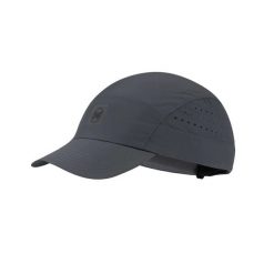 Czapka z daszkiem BUFF SPEED CAP SOLID ASH. Szare czapki męskie Buff, bez wzorów, z materiału. Za 129.99 zł.