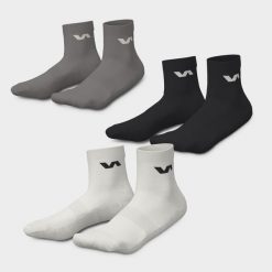 Varlion Pro Gym Męskie 3-pak Skarpety. Czarne skarpetki męskie 2117 OF SWEDEN, bez wzorów, z dzianiny. Za 160.99 zł.