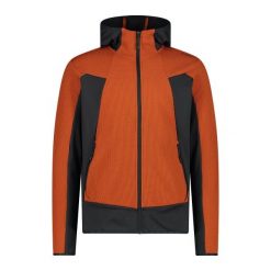 Bluza z kapturem i zamkiem błyskawicznym CMP. Brązowe bluzy z kapturem męskie CMP, l. Za 314.00 zł.