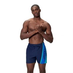 Spodenki plażowe męskie Speedo Hyperboom Volley 16''. Niebieskie szorty sportowe męskie Speedo, m, do pływania. Za 161.49 zł.
