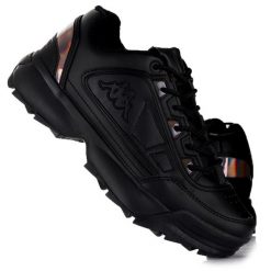 Buty damskie sportowe Kappa RAVE GC. Czarne buty sportowe na co dzień damskie Kappa, bez wzorów, trekkingowe. Za 169.00 zł.