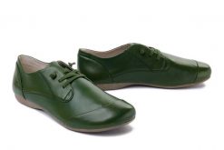JOSEF SEIBEL 87201 971 244 Fiona 01 india, półbuty damskie. Zielone półbuty damskie Josef Seibel, bez wzorów, ze skóry, bez obcasa. Za 179.95 zł.