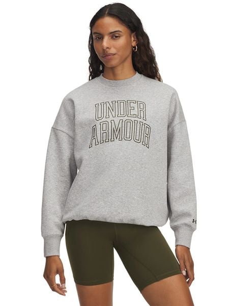 Under Armour Bluza polarowa w kolorze szarym rozmiar: M. Szare bluzy bez kaptura damskie Under Armour, m, z polaru. Za 135.49 zł.