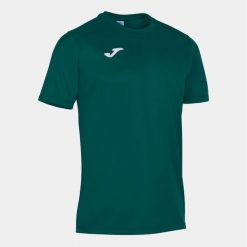Koszulka do piłki nożnej męska Joma Strong. Zielone t-shirty sportowe męskie Joma, m, bez ramiączek, do piłki nożnej. Za 96.40 zł.
