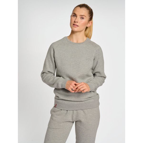 Bluza damska Hummel red Heavy. Szare bluzy bez kaptura damskie HUMMEL, s, prążkowane. Za 182.50 zł.