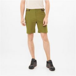 Spodenki męskie VIKING Sequoia Bamboo. Zielone szorty męskie VIKING, bez kołnierzyka. Za 269.90 zł.