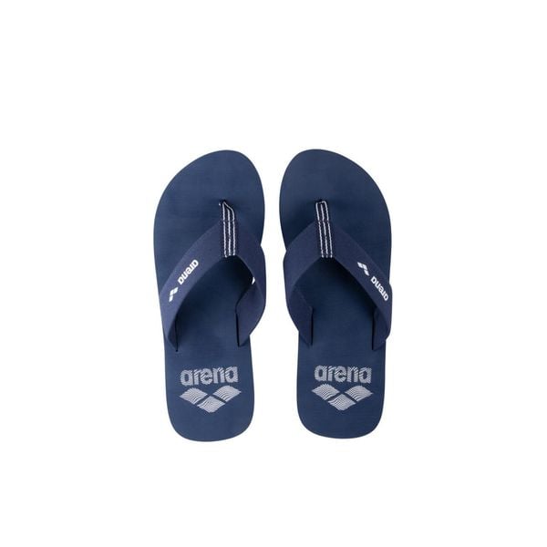 Japonki Arena Sand Thong. Niebieskie klapki damskie Arena, bez wzorów, z bawełny, bez obcasa. Za 120.07 zł.