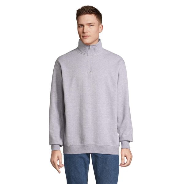 Bluza Rozpinana Unisex Dla Dorosłych Conrad Quarter Zip. Niebieskie bluzy sportowe damskie SOL'S, m, bez wzorów, z bawełny, bez ramiączek, długie, bez kaptura. Za 240.99 zł.