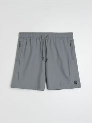 Szorty sportowe Snsy Performance - szary. Szare szorty męskie Sinsay, l. Za 49.99 zł.
