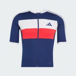 KOSZULKA DO JAZDY NA ROWERZE TEMPO MERINO. Niebieskie t-shirty sportowe męskie Adidas, l, z dzianiny, bez ramiączek, rowerowe, climacool (adidas). Za 569.00 zł.