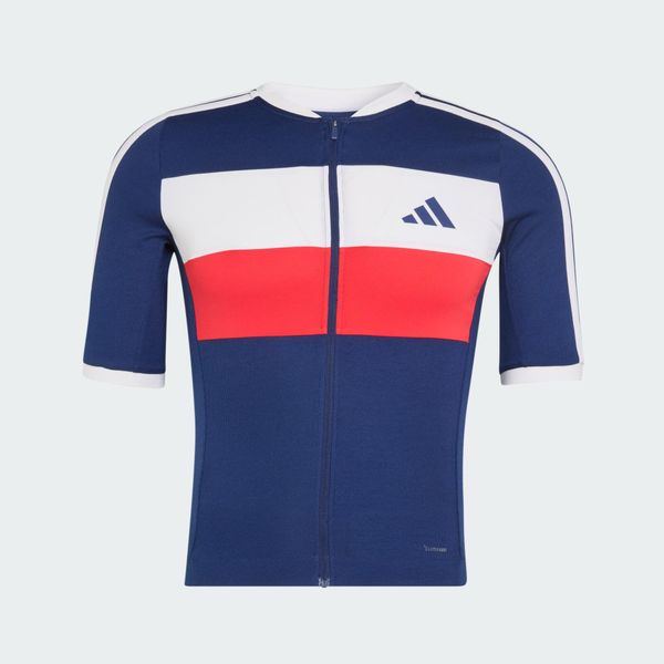KOSZULKA DO JAZDY NA ROWERZE TEMPO MERINO. Niebieskie t-shirty sportowe męskie Adidas, l, z dzianiny, bez ramiączek, rowerowe, climacool (adidas). Za 569.00 zł.