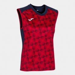 Koszulka do siatkówki damska Joma Supernova III. Czerwone t-shirty damskie Joma, xl, bez wzorów, bez kołnierzyka. Za 145.99 zł.