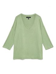 Vero Moda Sweter w kolorze zielonym rozmiar: XS. Zielone swetry klasyczne damskie Vero Moda, xs, bez kołnierzyka. Za 43.68 zł.