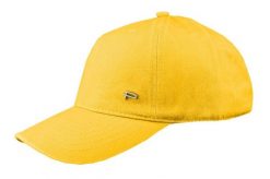 Letnia, Bawełniana Czapka z Daszkiem (Bejsbolówka) - Pako Jeans - Żółta. Żółte czapki męskie Pako Jeans, na lato, bez wzorów, z bawełny. Za 49.00 zł.
