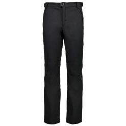 Spodnie męskie turystyczne CMP 3A01487CL. Czarne spodnie materiałowe męskie CMP, bez wzorów, sportowe. W wyprzedaży za 199.99 zł.