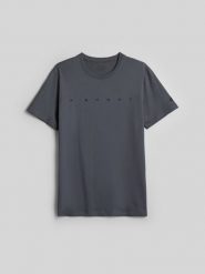4F T-shirt regular z nadrukiem męski - szary 3XL. Szare t-shirty męskie 4f, m, bez wzorów, z bawełny, bez kołnierzyka. Za 59.99 zł.
