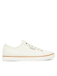 Calvin Klein Jeans Tenisówki Ess Vulc Low Mg Cv YM0YM01301 Beżowy. Brązowe trampki i tenisówki męskie Calvin Klein Jeans, bez wzorów, z jeansu, bez zapięcia. Za 189.99 zł.