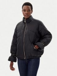 Liu Jo Kurtka zimowa TF4154 TS072 Czarny Regular Fit. Czarne kurtki damskie Liu Jo, na zimę, xxl, bez wzorów, z syntetyku, bez kaptura. Za 1,119.00 zł.