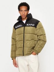Karl Kani Kurtka zimowa Retro Essential 60760012 Zielony Regular Fit. Zielone kurtki męskie Karl Kani, na zimę, l, bez wzorów, z syntetyku, retro, bez kaptura. Za 389.99 zł.