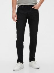 GAP Dżinsy - Slim fit - w kolorze czarnym rozmiar: W38/L32. Czarne jeansy męskie GAP. Za 154.95 zł.
