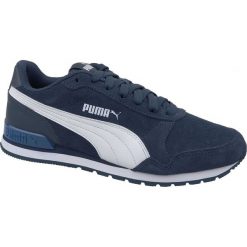 Granatowe Buty Puma St Runner V2 Sd M 365279-10. Buty sportowe na co dzień męskie Puma, z materiału, bez zapięcia. W wyprzedaży za 239.00 zł.