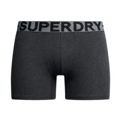 Bokserki Superdry (x3). Brązowe bokserki męskie Superdry., bez wzorów, ze skóry. Za 168.50 zł.
