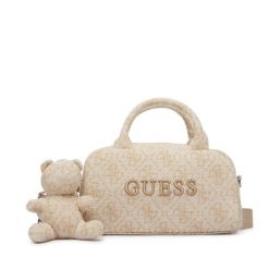 Torebka Guess. Brązowe torebki klasyczne damskie Guess, z aplikacjami, bez dodatków. Za 344.99 zł.