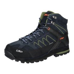 Buty trekkingowe CMP Moon waterprof. Niebieskie buty trekkingowe męskie CMP, z gumy, bez zapięcia, outdoorowe. Za 602.60 zł.