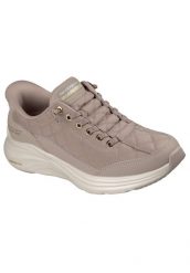 Buty sportowe damskie Skechers Contour Foam Golden Hour. Brązowe obuwie do biegania damskie Skechers. Za 384.00 zł.
