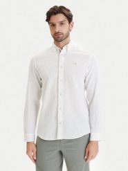 Jack & Jones Koszula Blusummer 12293269 Biały Regular Fit. Białe koszule męskie Jack & Jones, m, bez wzorów, z bawełny, bez kołnierzyka, bez ramiączek. Za 179.99 zł.