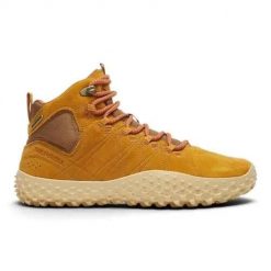 Buty trekkingowe damskie Merrell Wrapt Mid WP. Żółte obuwie trekkingowe damskie MERRELL, na zimę. Za 801.00 zł.