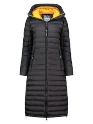 ANAPURNA Płaszcz pikowany "Azulana" w kolorze czarnym rozmiar: S. Czarne płaszcze damskie ANAPURNA, s, bez wzorów. Za 344.54 zł.