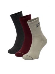 Billabong Skarpety długie CEO_BR_BILLA_3061_W_AW25 (3 PACK) Kolorowy. Skarpetki damskie Billabong, bez wzorów, z bawełny. Za 39.99 zł.