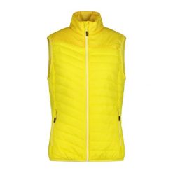 Kamizelka damska turystyczne CMP 31Z5376A. Żółte kamizelki damskie CMP, m, z poliamidu. Za 234.99 zł.