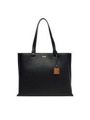 DKNY Torebka Alya R44A1I52 Czarny. Czarne torebki klasyczne damskie DKNY, bez wzorów, ze skóry, bez dodatków. Za 789.99 zł.