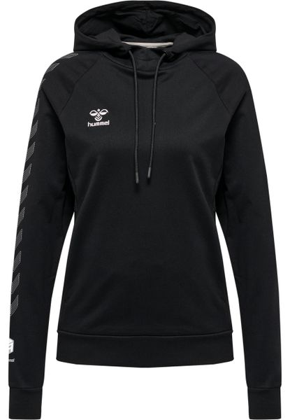 Damska bawełniana bluza z kapturem Hummel Move Grid. Czarne bluzy sportowe damskie HUMMEL, xs, z bawełny. Za 182.35 zł.
