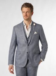 Finshley & Harding kurtka modułowa - Steven Mężczyźni Modern Fit wiskoza niebieski, 48. Niebieskie kurtki męskie Finshley & Harding, m, bez wzorów, z wiskozy, eleganckie, bez kaptura. Za 799.95 zł.