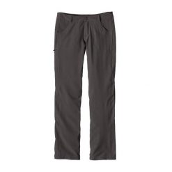 Spodnie trekkingowe damskie Happy Hike Pants Patagonia. Szare spodnie dresowe damskie Patagonia, na lato, bez wzorów, z nylonu. Za 235.39 zł.