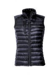 Clique Hudson Vest Women - Damska kamizelka pikowana dark navy. Niebieskie kamizelki damskie CLIQUE, m, z materiału. Za 250.20 zł.
