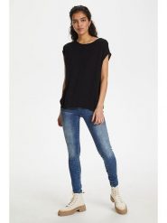 Soaked in Luxury Bluzka w kolorze czarnym rozmiar: XS. Czarne bluzki damskie Soaked in Luxury, xs, bez wzorów, z wiskozy, bez kołnierzyka, bez ramiączek. Za 78.99 zł.