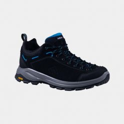 Buty trekkingowe męskie Alpinus Caulana M. Czarne buty trekkingowe męskie Alpinus, z nubiku, bez zapięcia, trekkingowe. Za 479.00 zł.