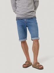 Pioneer Szorty dżinsowe "Rouven" w kolorze niebieskim rozmiar: W30. Niebieskie szorty męskie Pioneer, z jeansu, bez kołnierzyka. Za 114.95 zł.