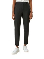 S.Oliver Spodnie w kolorze czarnym rozmiar: 42. Czarne spodnie materiałowe damskie S.Oliver, bez wzorów, z materiału. Za 132.67 zł.