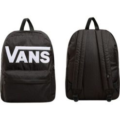 Plecak sportowy szkolny miejski Vans Old Skool Drop V czarny VN000H4ZBLK1. Czarne plecaki damskie Vans, bez wzorów. Za 148.00 zł.