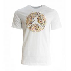 Koszulka sportowa męska Air Jordan Flight Essentials biała - FN6006-100. Białe t-shirty sportowe męskie Jordan, m, bez ramiączek, do koszykówki. Za 135.70 zł.