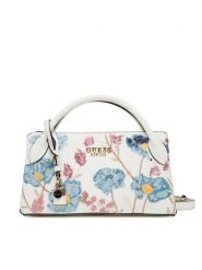 Guess Torebka Zaria HWKF73 30050 Biały. Białe torebki klasyczne damskie Guess, z aplikacjami, ze skóry, bez dodatków. Za 469.99 zł.