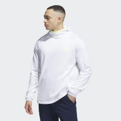 Bluza z kapturem COLD.RDY. Białe bluzy z kapturem męskie Adidas, xs, z materiału. W wyprzedaży za 207.15 zł.